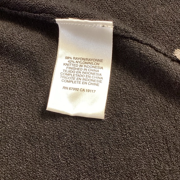 Sigrid Olsen Black Cardigan Sweater - Picture 9 of 14